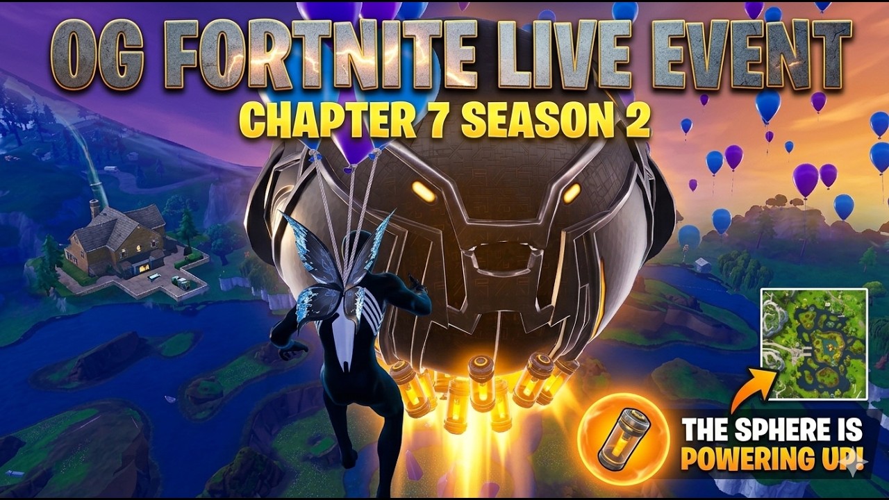 OG Fortnite Live event Chapter 7 Season 2 - YouTube