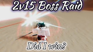 [Type Soul] 2v15 Colosseum Raid With Blood Bankai