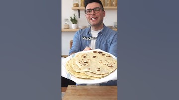 Italian Piadina (easy unleavened flatbread)