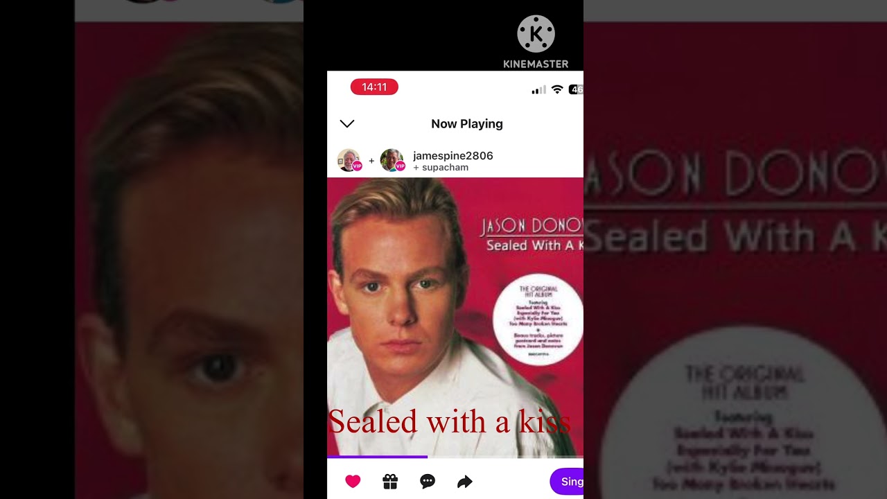 #sealed with a kiss #duetcoversong @smuleglobal268 @60singtogether 