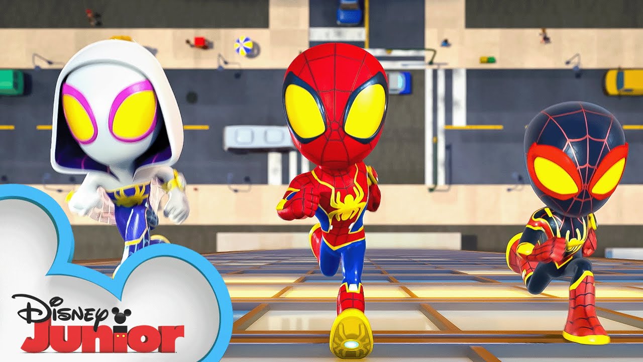 Marvels Spidey and his Amazing Friends Theme Song Web Spinners Version  disneyjunior