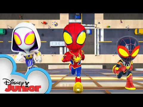 Marvel's Spidey and his Amazing Friends Theme Song (Web-Spinners Version) | @disneyjunior