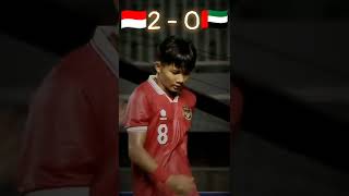 Indonesia vs Uni Emirat Arab - Kualifikasi Piala AFC U-17 2023 #shorts #nocopyright