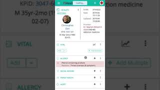 IMPLANTABLE DEVICES MODULE - #75Health EHR & EMR Software