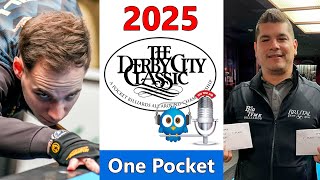 Joshua Filler vs Yerry Calderon - One Pocket - 2025 Derby City Classic rd 8
