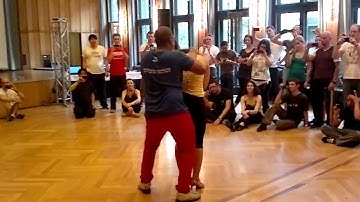 Val Clemente & Ruana Vasques workshop at Zuerich Zouk World Cup 01062013