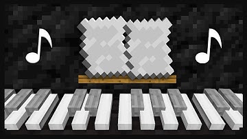 ♪ Working Piano in Minecraft