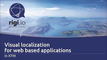 Localize web applications in XTM using Rigi