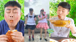 Funny Food Pranks! || Spicy Food Mukbang || Songsong and Ermao