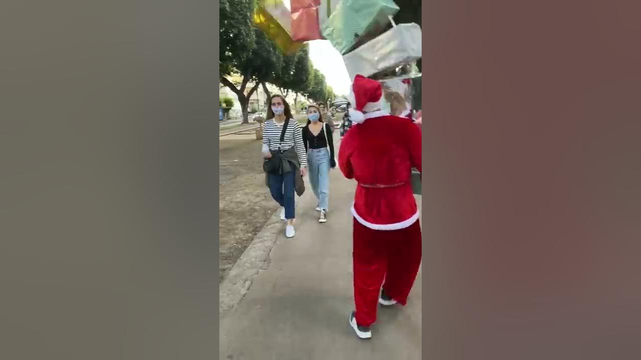 Falling BOXES Funny 😂 Christmas Santa EDITION! #shorts