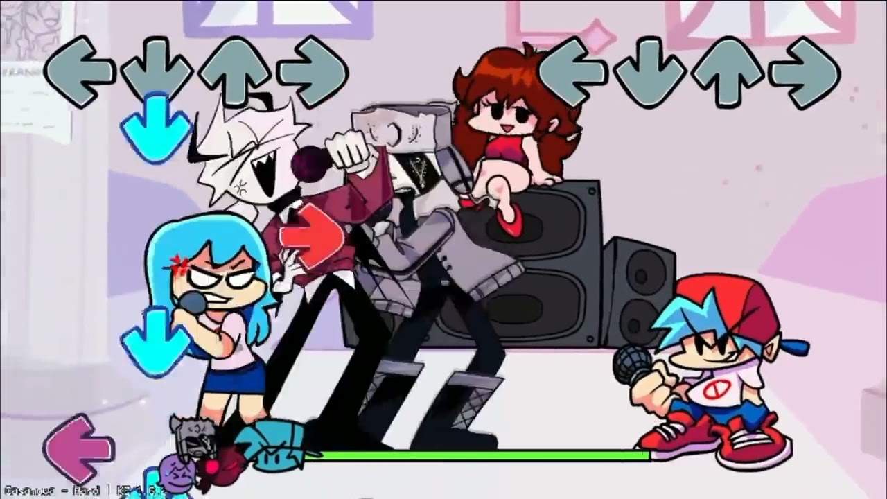 FNF SELEVER,SKY AND RUV SING CASANOVA (SLOW)