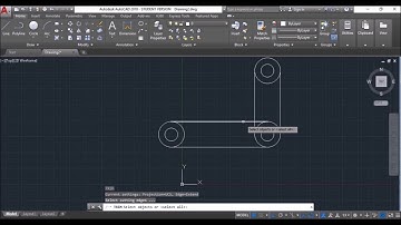 AutoCAD Tutorials - L Shape Pulley System