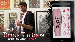 How to Draw Tattoos with Drawing Tablet screenshot 4