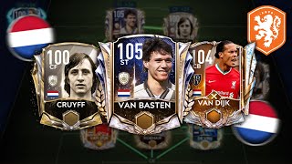 This is the Best Netherlands Squad Builder in FIFA MOBILE 21 | Full Dutch Team with 7 Icons |