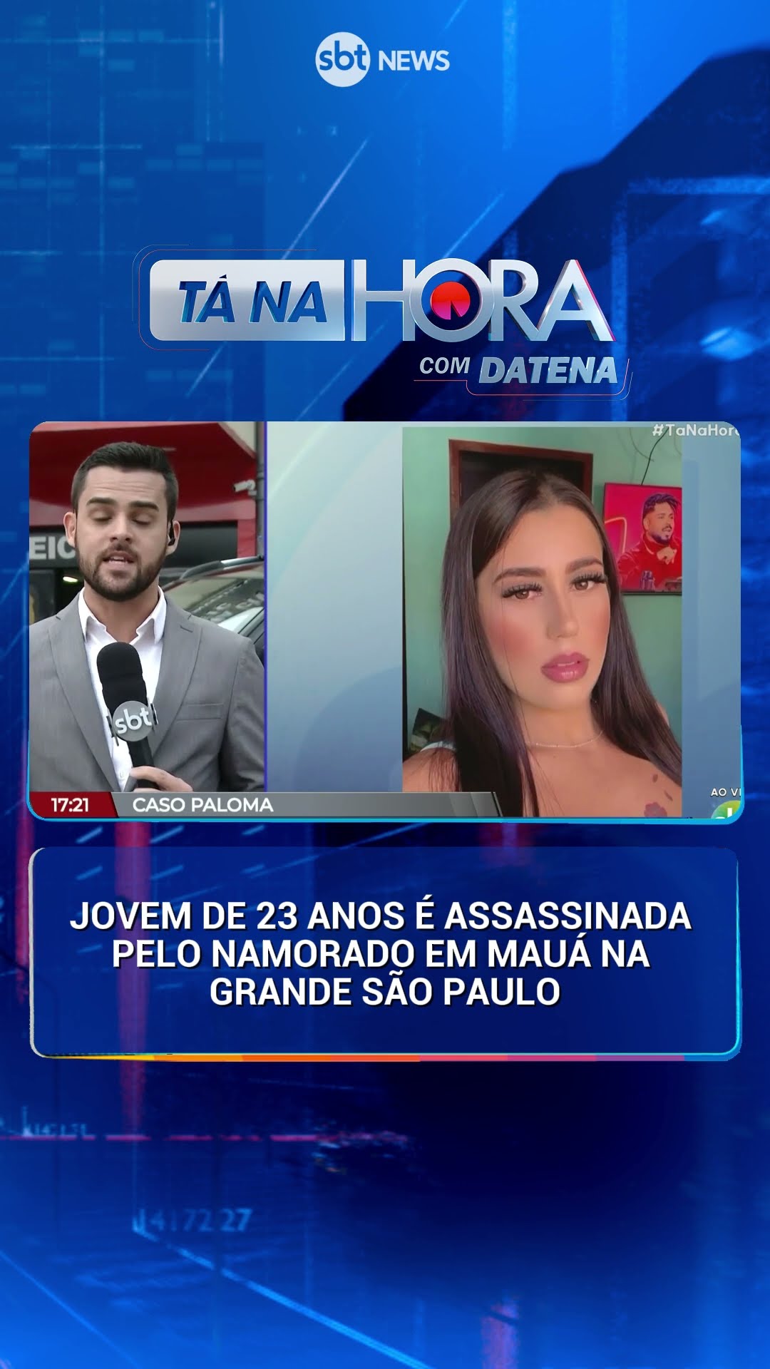 Jovem de 23 anos é assassinada pelo ex-namorado em Mauá | Tá na Hora (17/12/24)