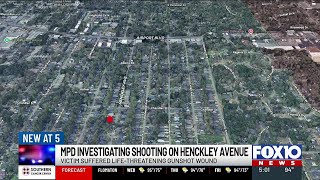 Man suffers life-threatening injuries in Henckley Avenue shooting, MPD says