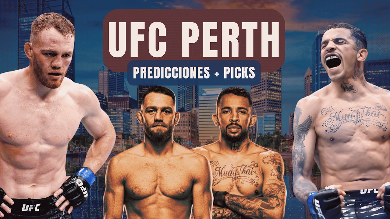 Perth Jdms Prates vs JDM 👀 #1 contender en juego + picks completos | UFC Perth ...