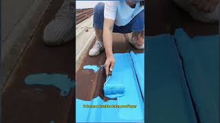 Specialized waterproofing coatings for metal roofs, easy to apply and highly effective.#waterproof