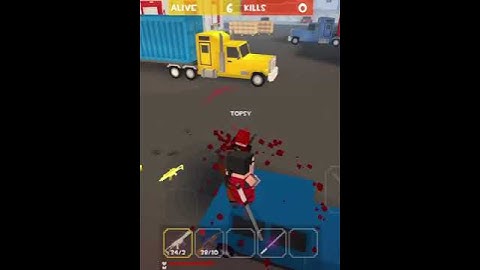 Tops accidentally grabs shotgun in 1v1 - Grand Battle Royale