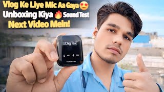 DIGITEK Wireless Microphone DWM 101 Camera Microphone | Dinesh official | Dinesh vlog | Dinesh |vlog
