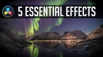 Learn 5 Essential Visual Effects in DaVinci Resolve 16 - Tutorial for Beginners