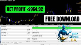 Pip Genie V1 EA Setup & Results | Powerful Forex Auto Trading Bot for Consistent Growth