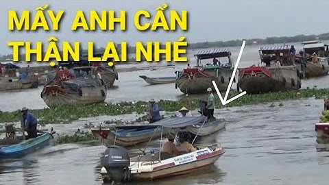 Cảnh sát đường thủy giám sát chặt chẽ cống kênh Cụt sau những vụ tai nạn nguy hiểm