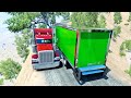 This is the NARROWEST Road in American Truck Simulator | Thrustmaster Wheel &amp; Shifter