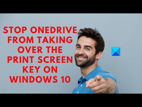 Stop OneDrive from taking over the Print Screen key on Windows 10