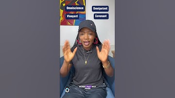 How do you pronounce these words: omniscience,omnipotent,vineyard and covenant?#youtubeeducation