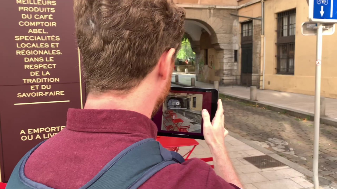 Augmented Reality Movie scenes repositioned in the street YouTube