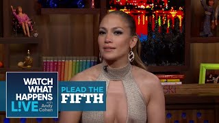 Jennifer Lopez On Texting During Mariah Carey’s Performance | Plead the Fifth | WWHL