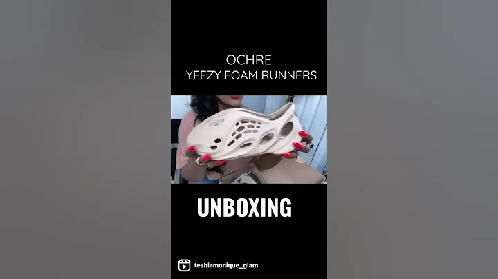 YEEZY FOAM RUNNERS OCHRE Unboxing  #shorts #yeezyfoamrunner #yeezy  #foamrunner #kanye #kanyewest