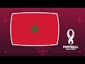 FIFA World Cup Qatar 2022 National Anthem Of Morocco Instrumental