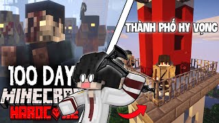 MINECRAFT nhưng 100 ngày TẬN THẾ ZOMBIE? (tập 2) CẨU MIMI RỜI LÀNG  và mắc kẹt trong THÀNH PHỐ MỚI