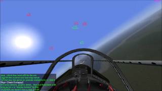 LA-7 Combat - 7 Kill Run (Aces High)