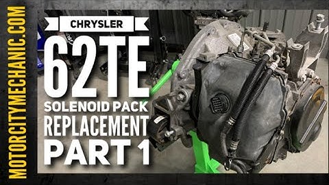 Chrysler 62TE Solenoid Pack Replacement PART 1
