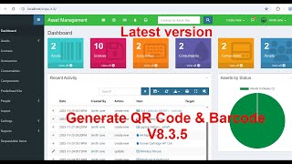(10) How to Generate QR Code & Barcode in Snipe-IT | Snipe-IT Asset Management Tutorial
