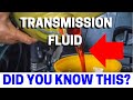 NEVER Change Automatic Transmission Fluid Until Watching This!