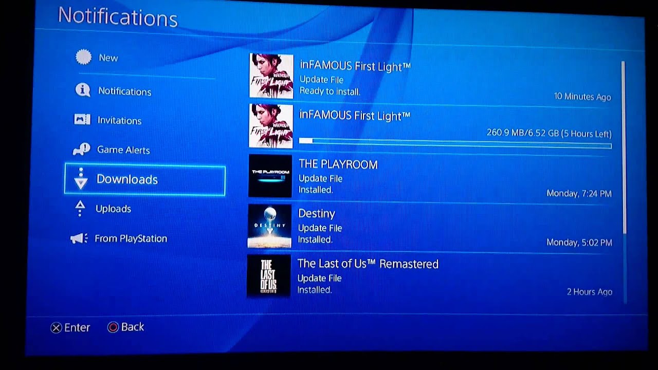 pause a download ps4