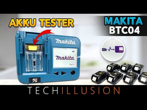 ?EINFACH GENIAL!! ? DER NEUE MAKITA AKKU TESTER BTC04 - Makita BTC04 Battery Tester im Test