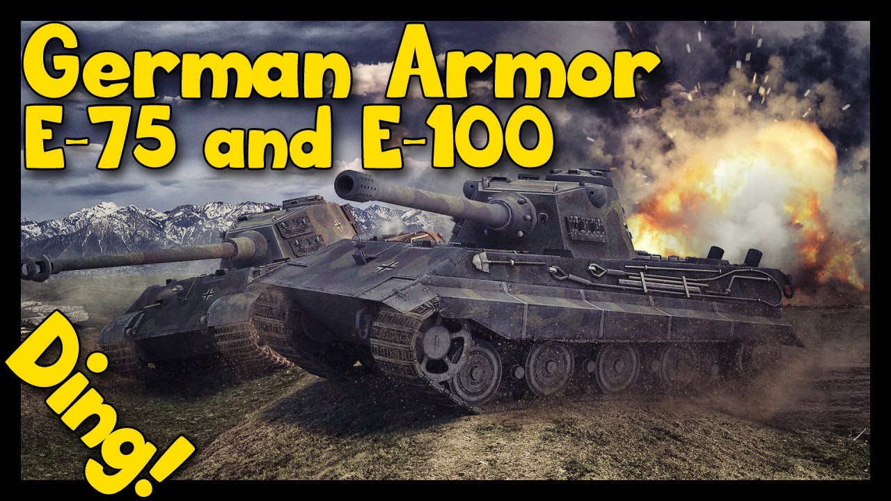 tank force gameplay ► World of Tanks E-75 and E-100 Gameplay | German Armor