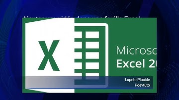 #Microsoft #Excel Ajouter une vidéo dans une feuille Excel #Pdevtuto