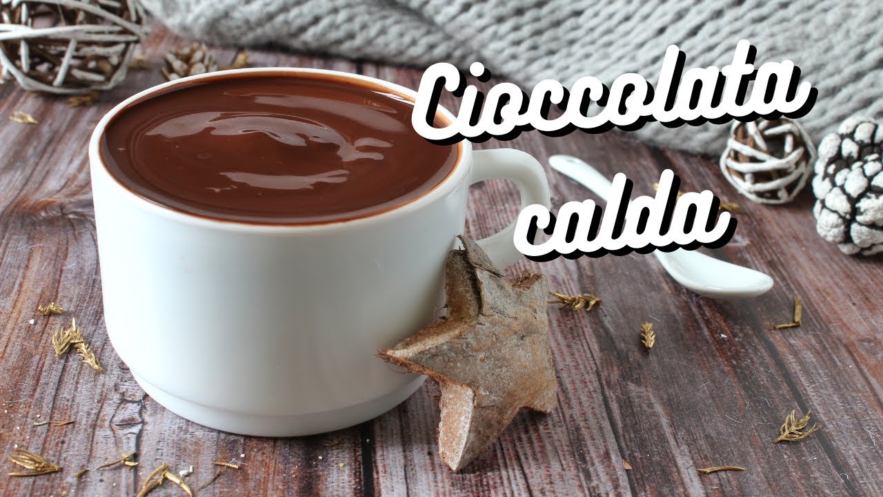 CIOCCOLATA CALDA fatta in casa - Ricetta veloce per una cioccolata densa e lucida!