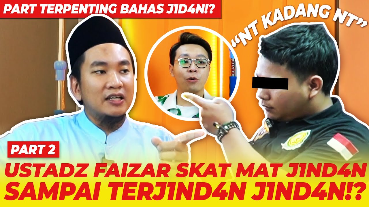 USTADZ FAIZAR SKAT MAT J1ND4N SAMPAI TERJ1ND4N J1ND4N!? INI PART TERSERUNYA!? | NGINFUS BARENG