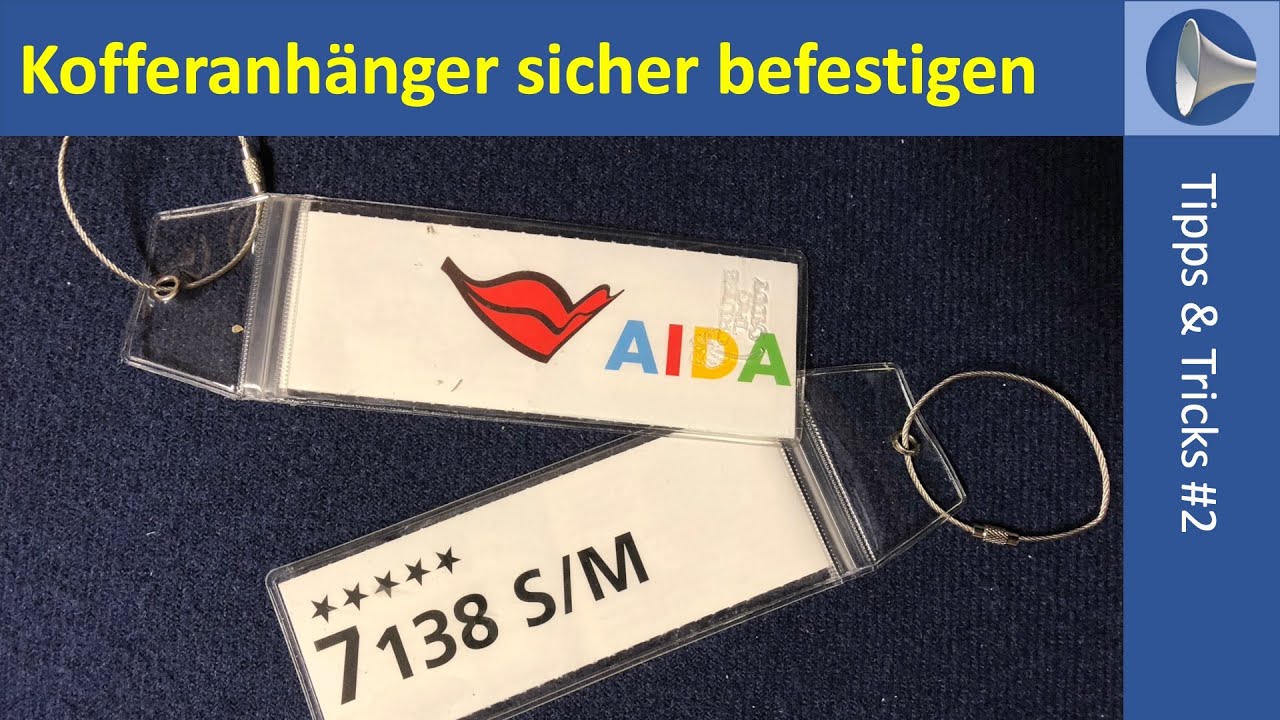 aida kofferanh�nger befestigen