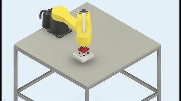 SCARA SR-6iA robot pick and place