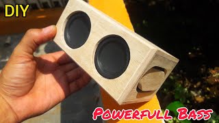 DIY : How to make POWERFULL Bluetooth Speaker