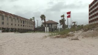 Orange Beach double red flags
