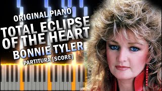 PIANO TUTORIAL [INTERMEDIO]: Eclipse Total del Amor - Bonnie Tyler